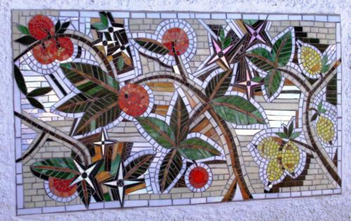 Oranges & Lemons Mosaic Art Commissions