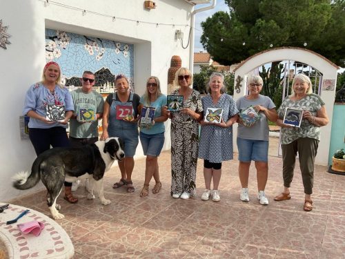 One day mosaic workshop